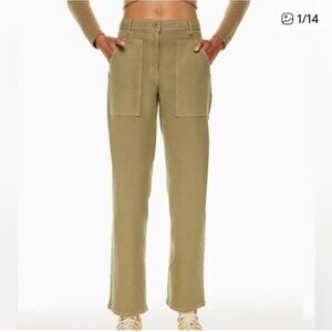 ARITZIA | Wilfred modern utility pants Tan Sz 0